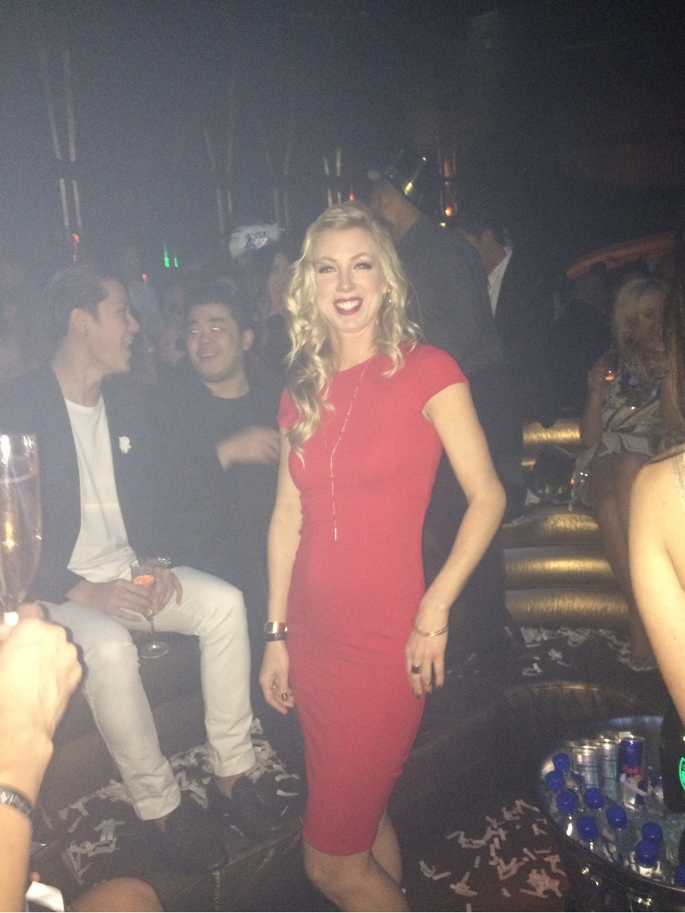 Felicity & Coco Red Midi Sheath Dress
